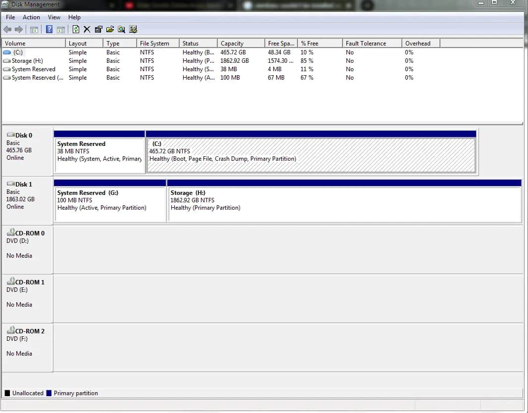Nie można zaktualizować partycji zarezerwowanej przez system? Rozwiązania!