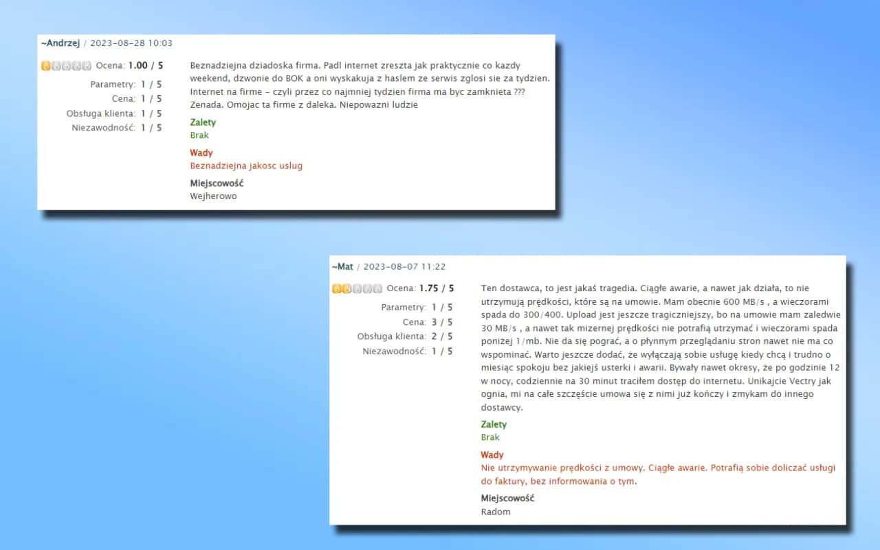 Z jakiej sieci korzysta Vectra? Sprawdź jakość i niezawodność usług