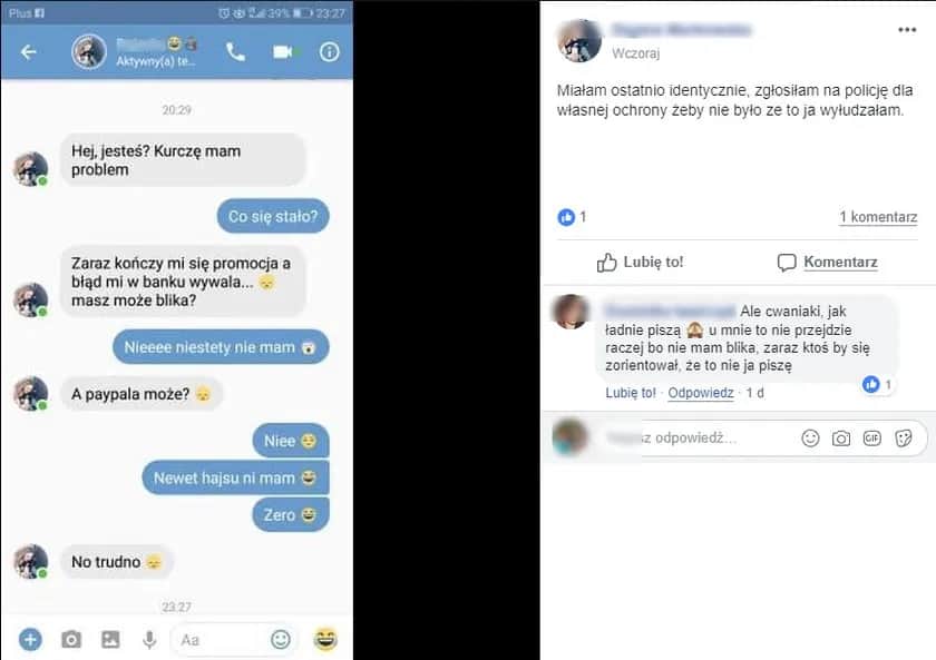 Włamanie na Messengera i oszustwa BLIK - co zrobić, aby się zabezpieczyć?