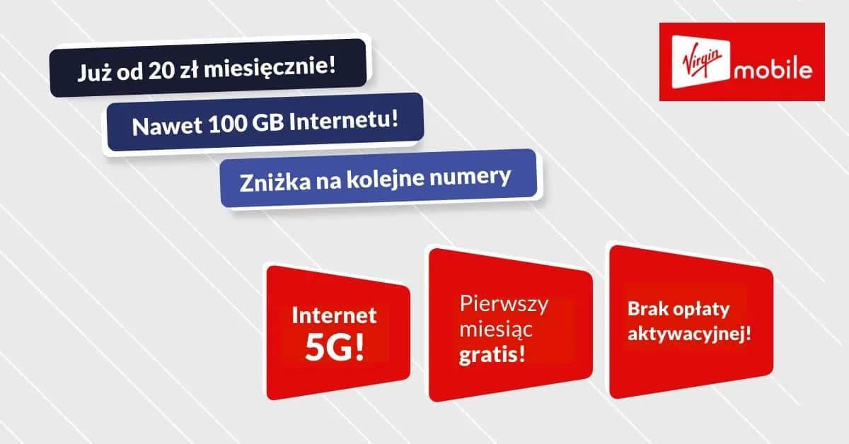 Virgin Mobile jaka to sieć - poznaj jej zasięg i usługi w Polsce