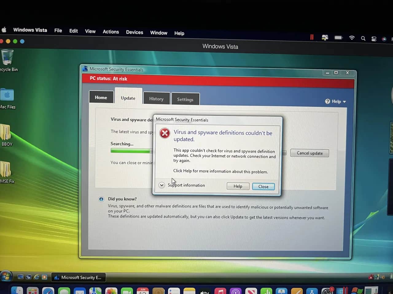 Microsoft security essentials nie można zaktualizować definicji wirusów - poznaj przyczyny i rozwiązania
