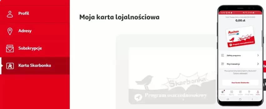 Jak dodać kartę skarbonka Auchan do aplikacji - proste kroki bez problemów
