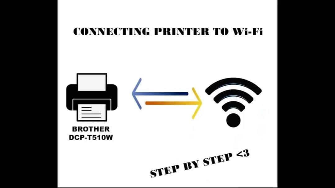Jak łatwo połączyć drukarkę Brother DCP-T510W z Wi-Fi krok po kroku